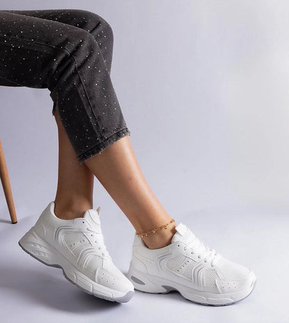 Melvyna White Motion Sneakers