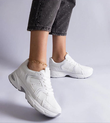 Melvyna White Motion Sneakers