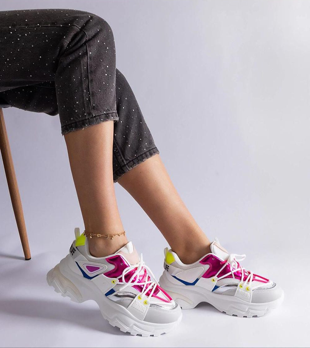 Selvyna Contrast Sport Sneakers