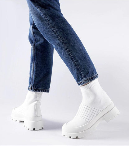 Velvone Slip-On Platform Sneakers