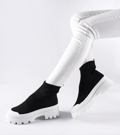 Velvone Slip-On Platform Sneakers