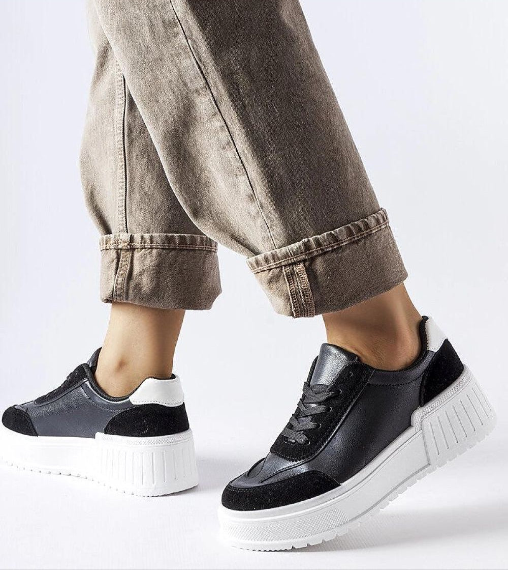 Eralina Flexible Sole Summer Sneakers Vegan Dark Beige