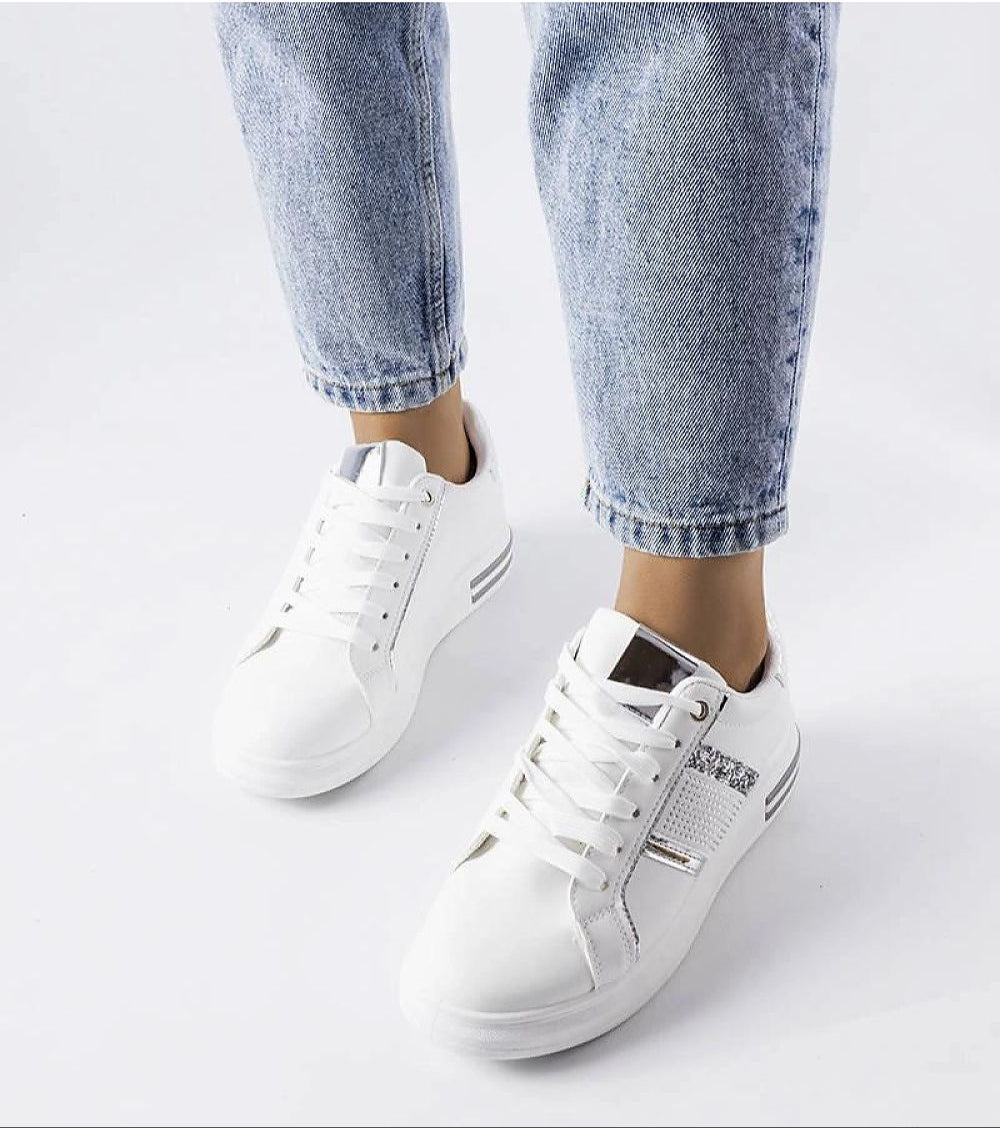 Meralla Rhinestone Platform Sneakers