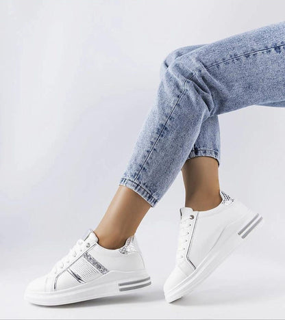 Meralla Rhinestone Platform Sneakers