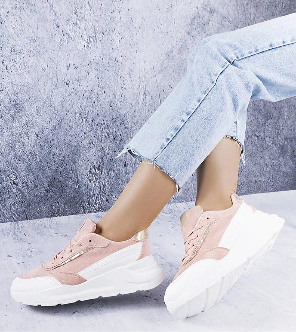 Ismerra Suede Platform Lace Sneakers