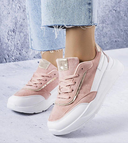 Ismerra Suede Platform Lace Sneakers
