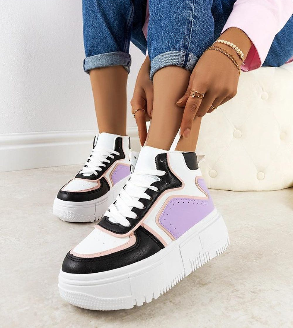 Darellin Sculpted Ankle Lace Sneakers