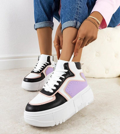 Darellin Sculpted Ankle Lace Sneakers