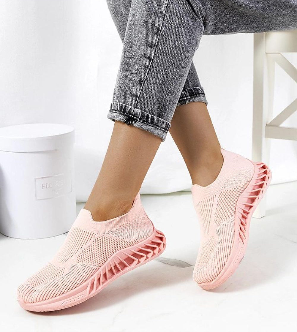 Zavella Slip On Breathable Sport Knit Lightweight Sneakers