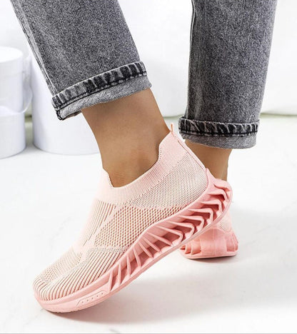 Zavella Slip On Breathable Sport Knit Lightweight Sneakers