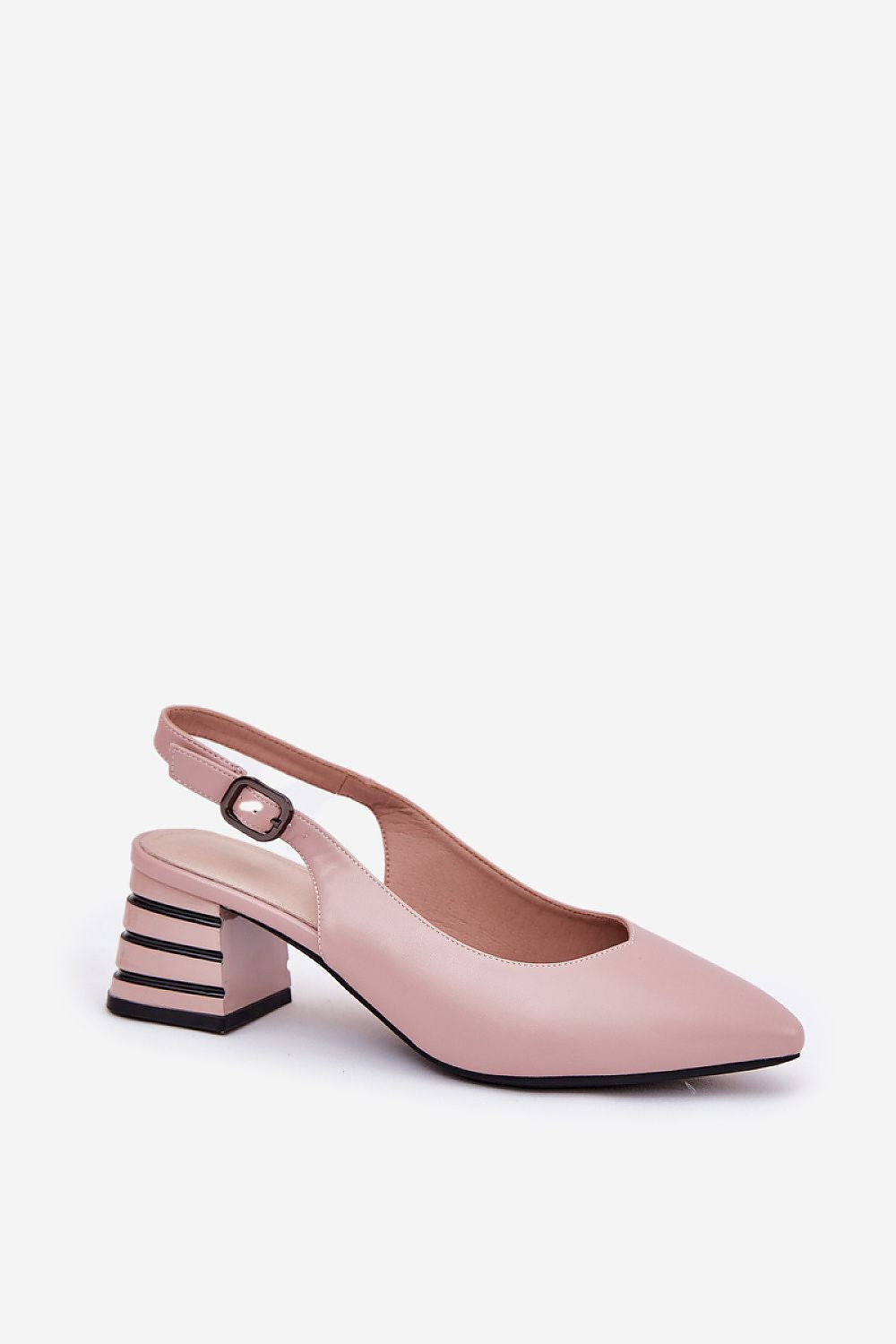 Elorelle Column-Heel Sandals