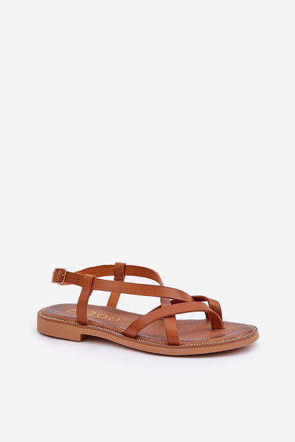 Erinelle Interwoven Leather Sandals