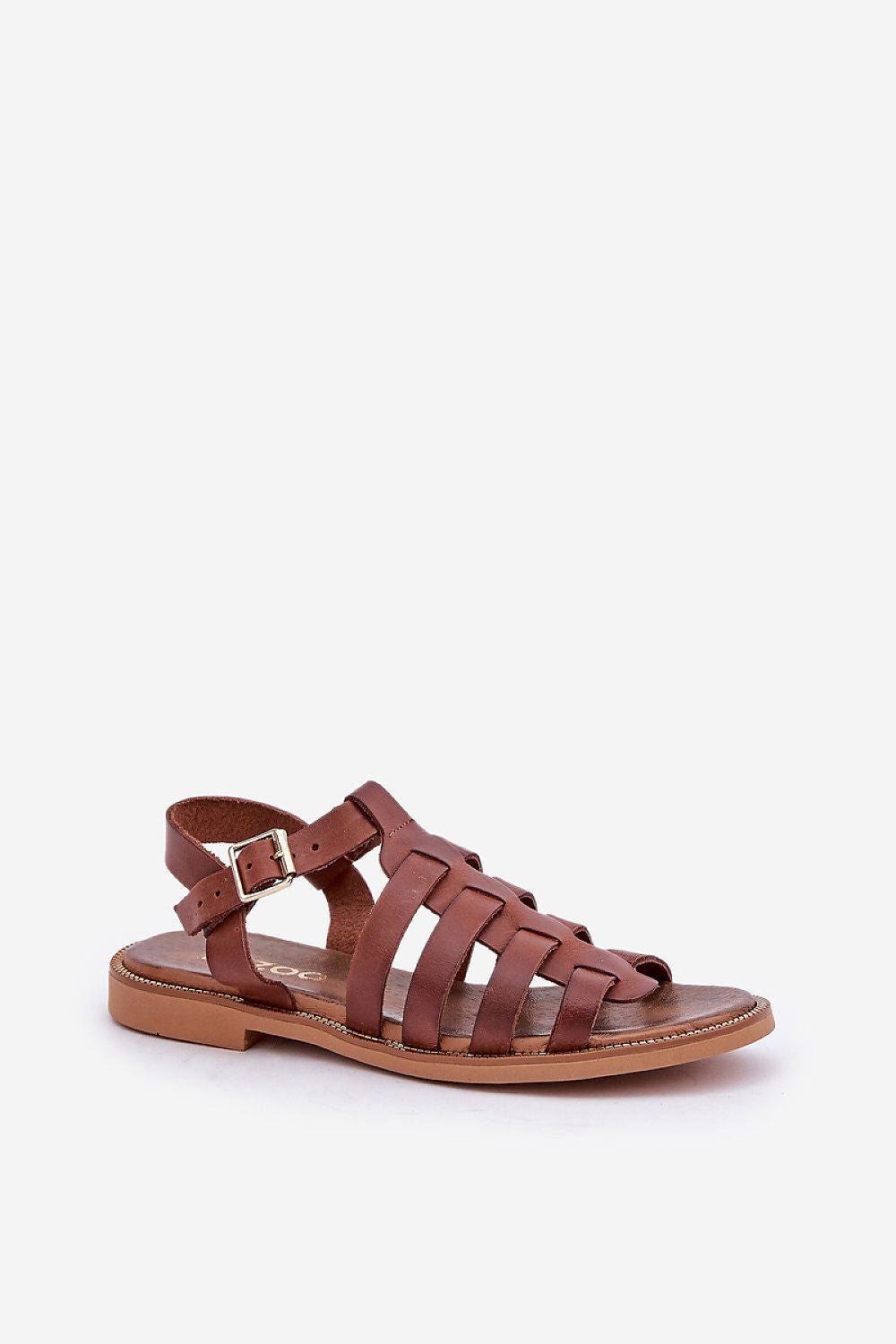 Celira Flat Leather Sandals