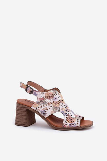 Caldeira Square-Toe Satin Sandals