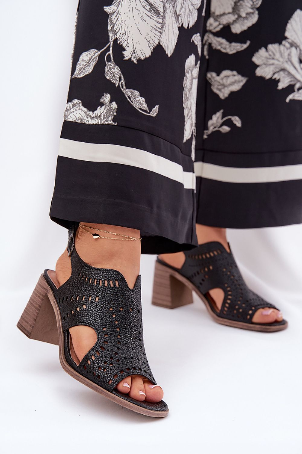 Caldeira Square-Toe Satin Sandals