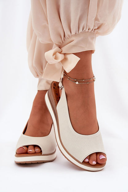 Alvarenne Classic Buckled Wedge Sandals