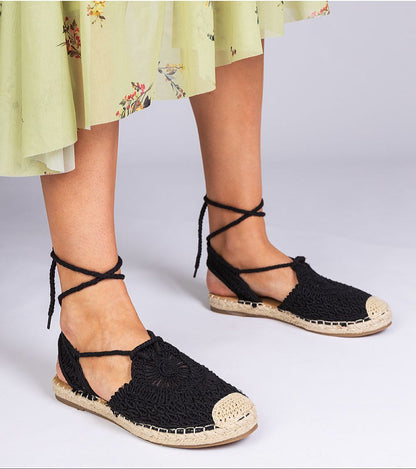Serella Espadrille Sandals on Braided Sole