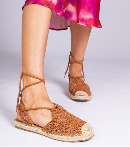 Serella Espadrille Sandals on Braided Sole