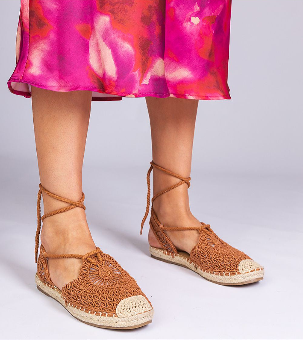 Serella Espadrille Sandals on Braided Sole