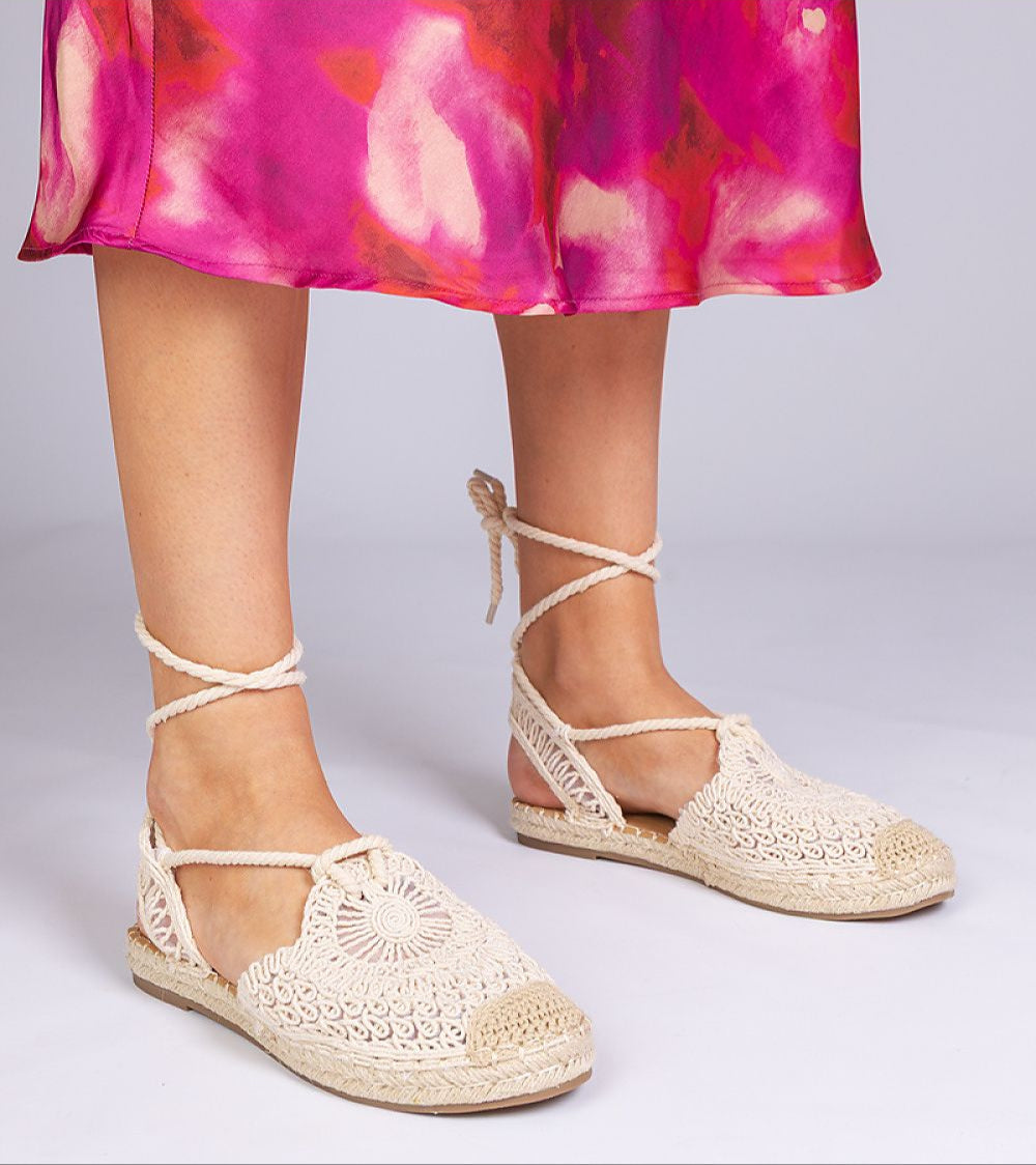 Serella Espadrille Sandals on Braided Sole
