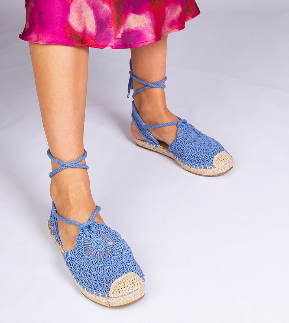 Serella Espadrille Sandals on Braided Sole