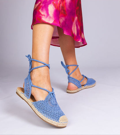 Serella Espadrille Sandals on Braided Sole