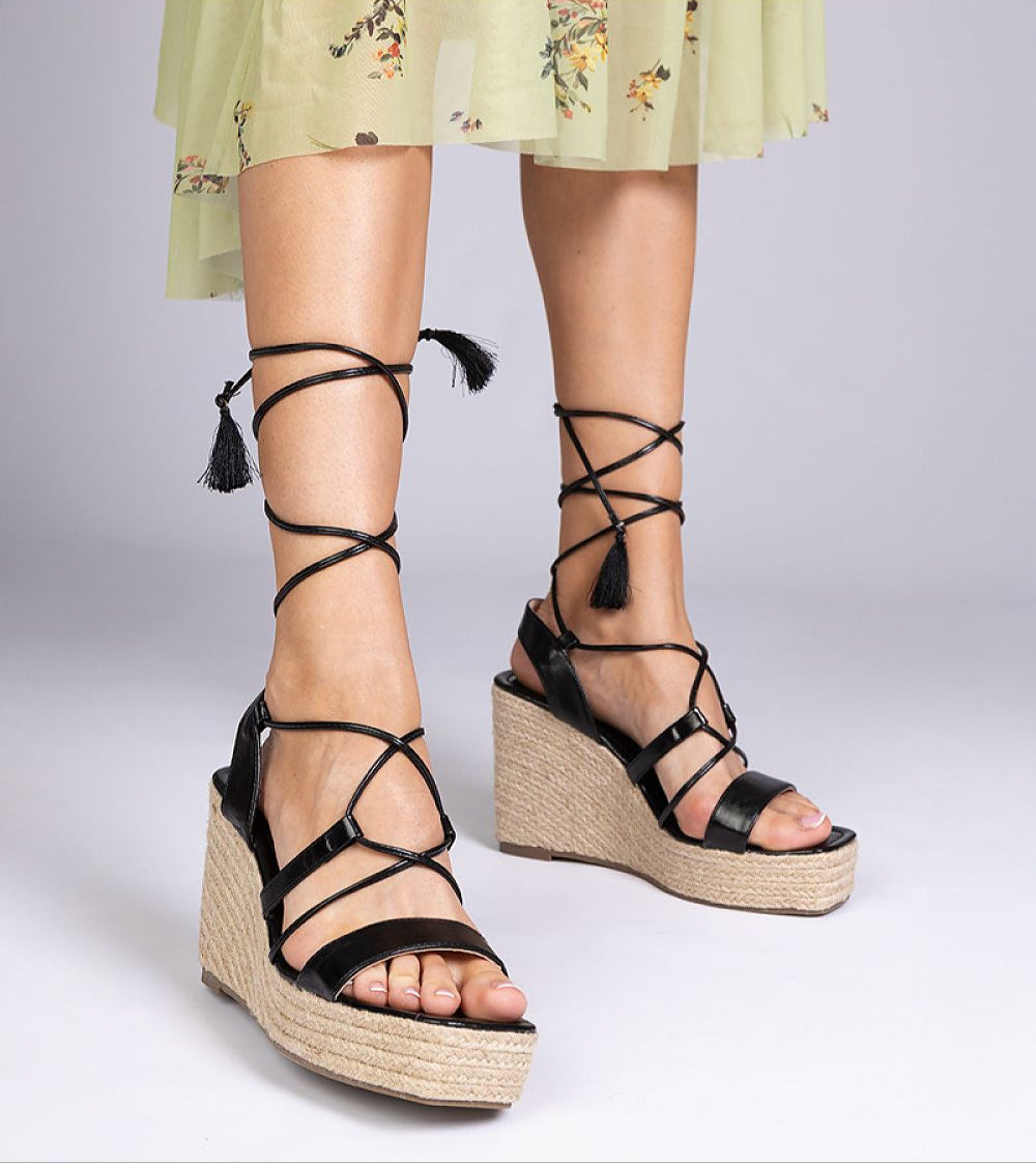 Nyrella High Wedge Espadrilles