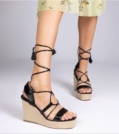 Nyrella High Wedge Espadrilles