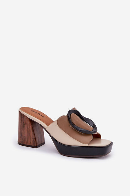 Mirellane Buckled Platform Heel Sandals