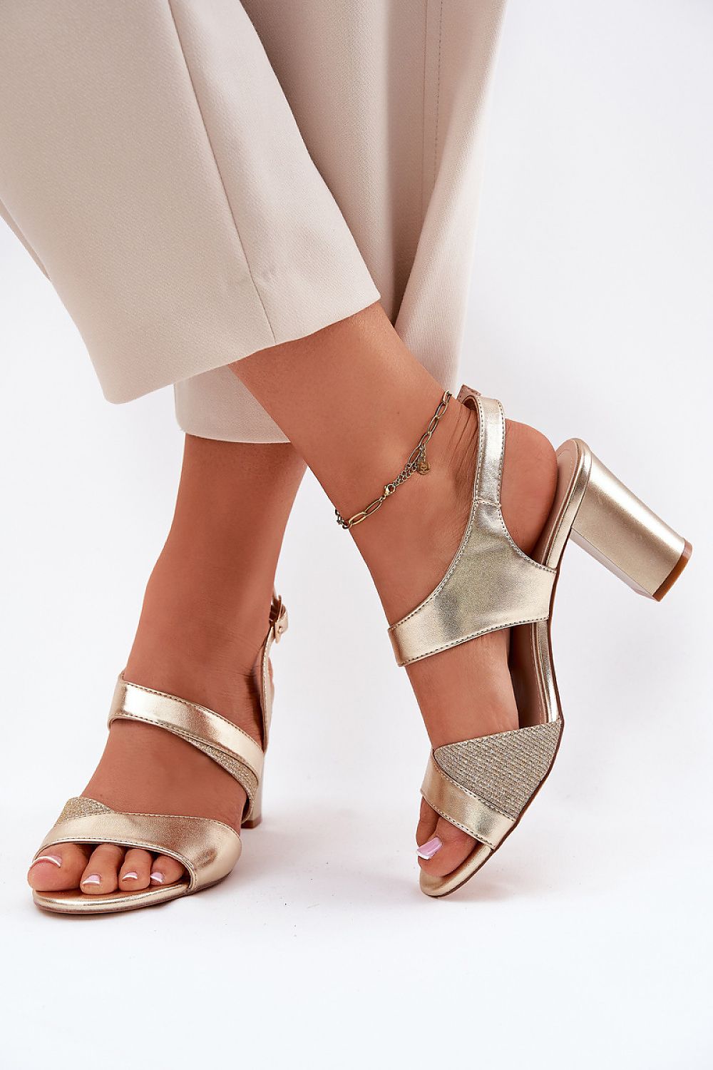 Aurelisse Column Heel Occasion Sandals