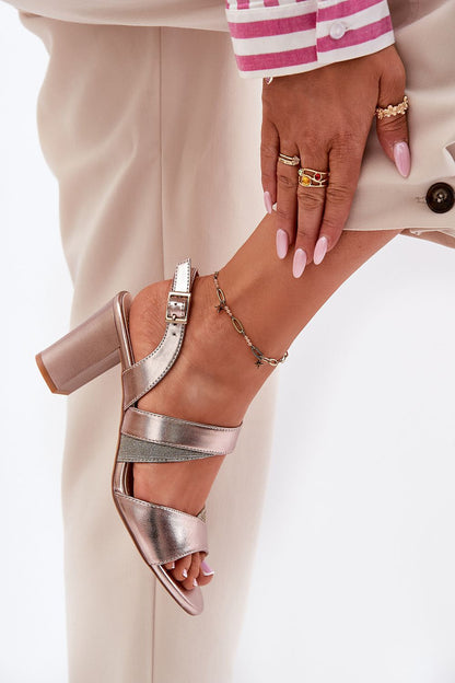 Aurelisse Column Heel Occasion Sandals