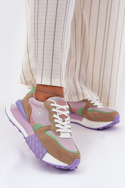 Velzora Suede Texture Sneakers