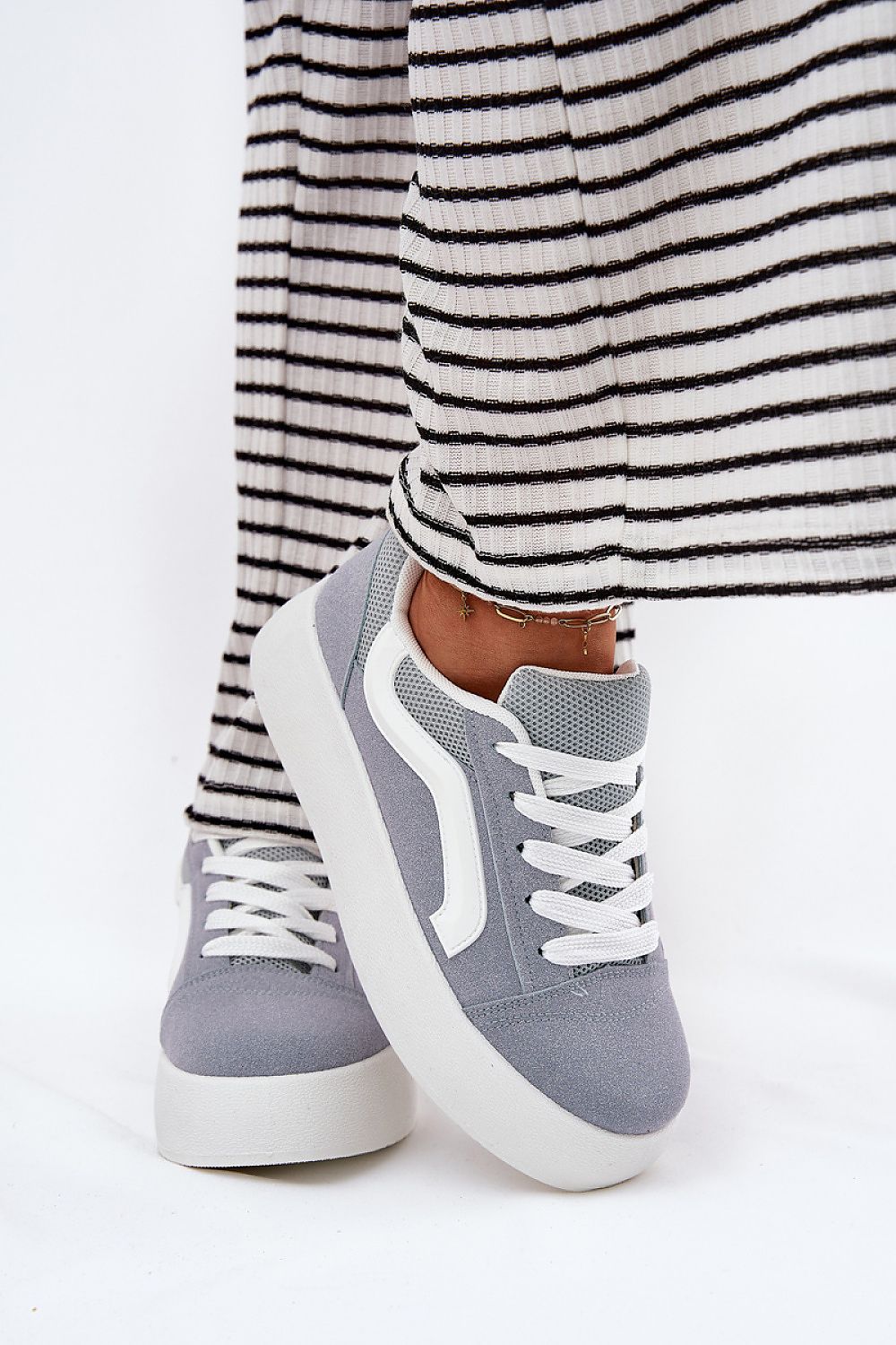 Ravelin Suede Platform Sneakers