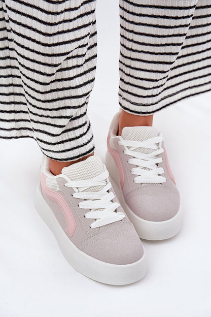 Ravelin Suede Platform Sneakers