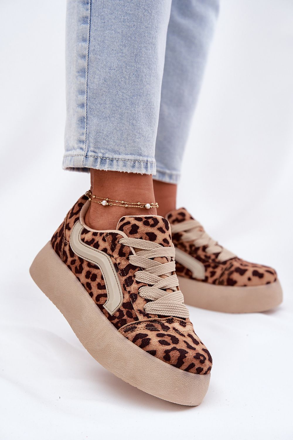 Ravelin Suede Platform Sneakers