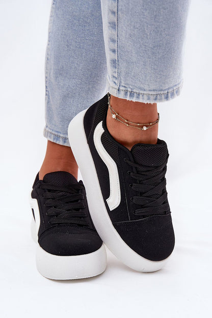 Ravelin Suede Platform Sneakers