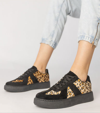 Tirella Patterned Platform Sneakers