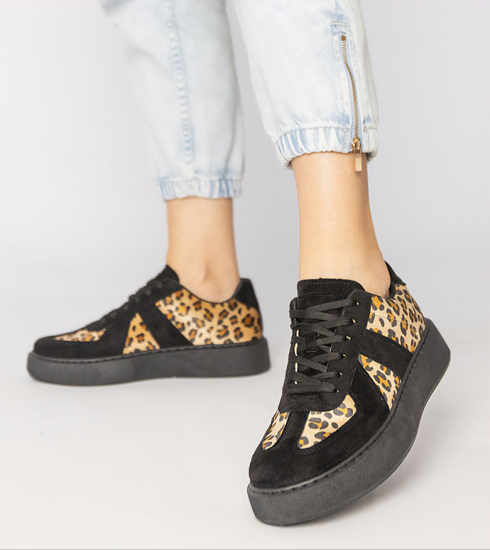 Tirella Patterned Platform Sneakers