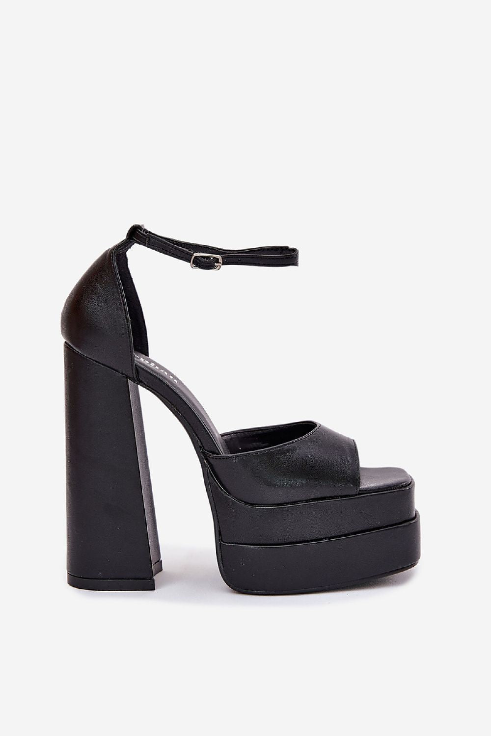 Calvenya Platform Block Heel Sandals