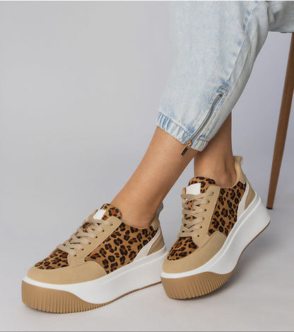Voretta Panther Platform Sneakers