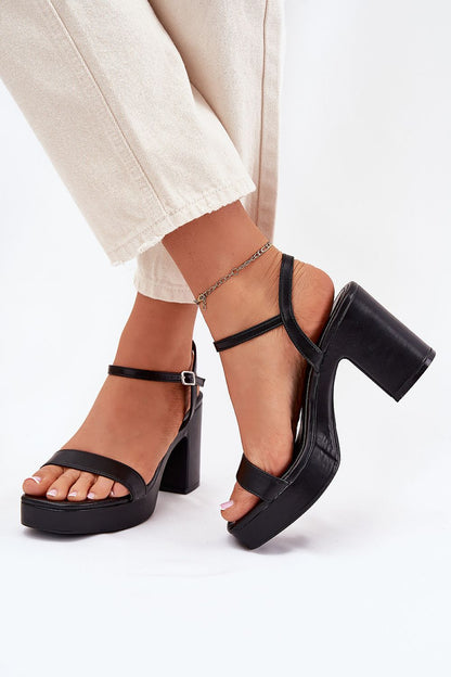 Zafirelle Block-Heel Evening Sandals