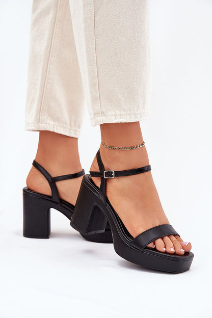 Zafirelle Block-Heel Evening Sandals