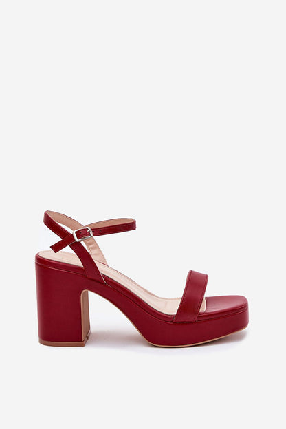 Zafirelle Block-Heel Evening Sandals