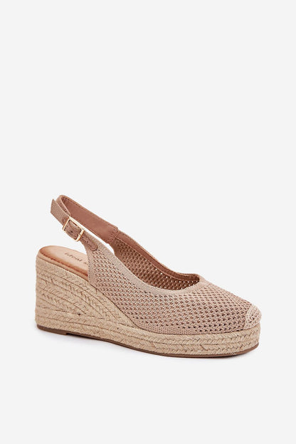 Liravine Braided Wedge-Toe Sandals