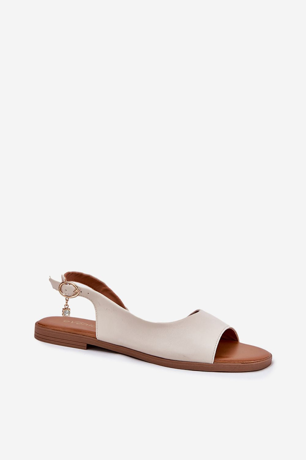 Esmarell Flat Strap-Buckle Sandals