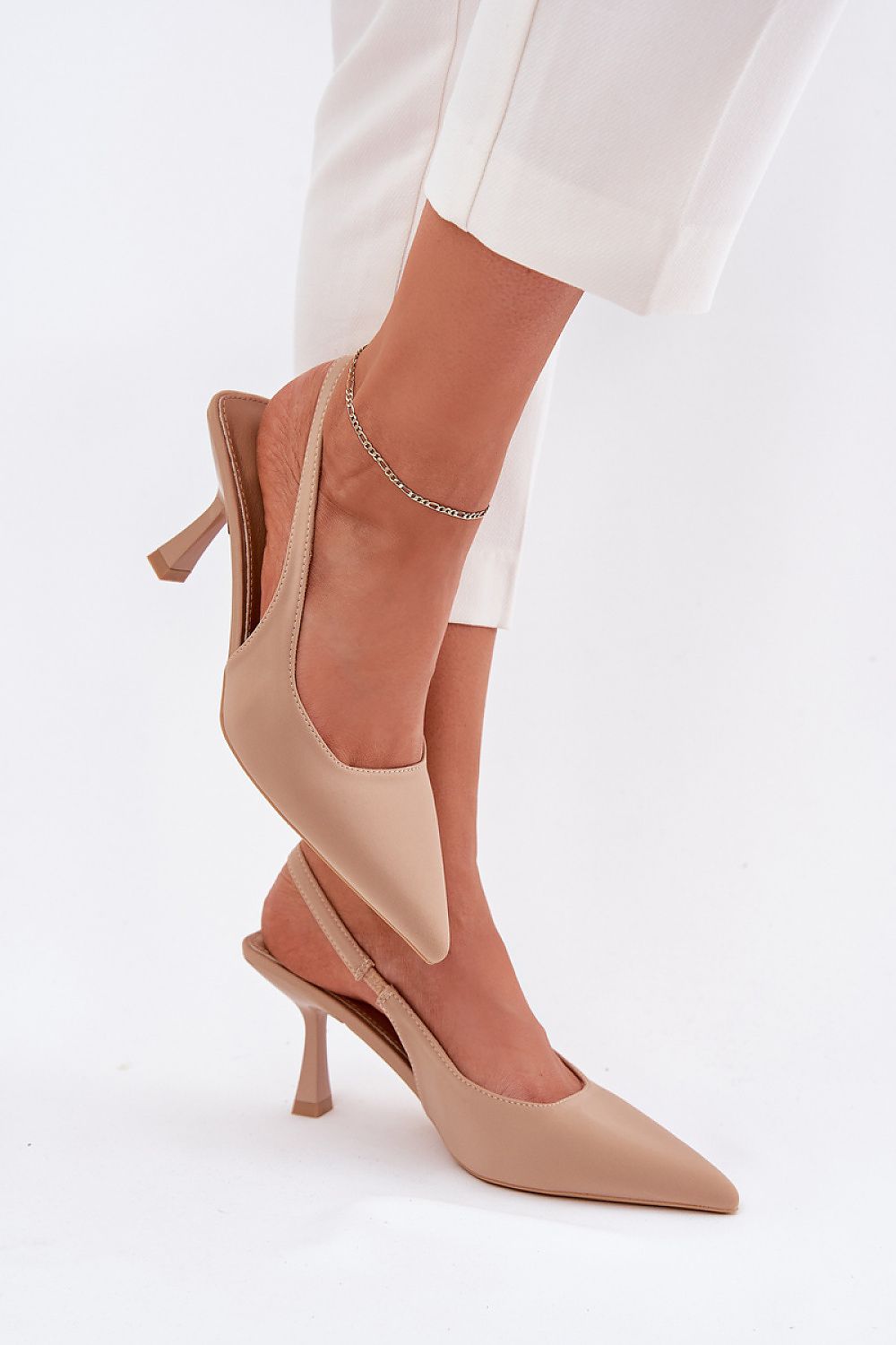 Valurette Pointed-Toe Stiletto Sandals