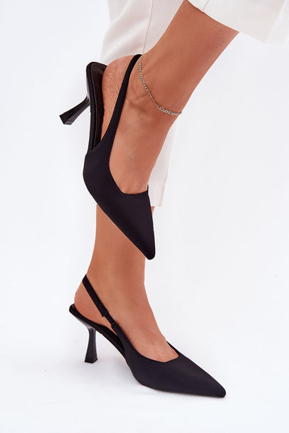 Valurette Pointed-Toe Stiletto Sandals
