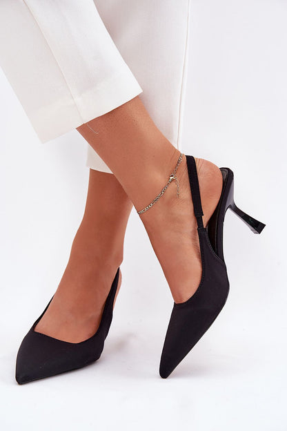 Valurette Pointed-Toe Stiletto Sandals