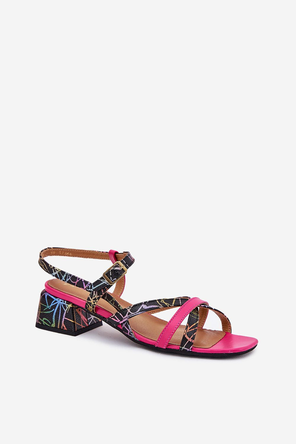 Aurevé Interlaced Heel Sandals