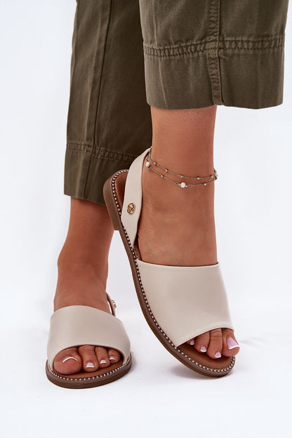 Solderra Back-Strap Detail Sandals